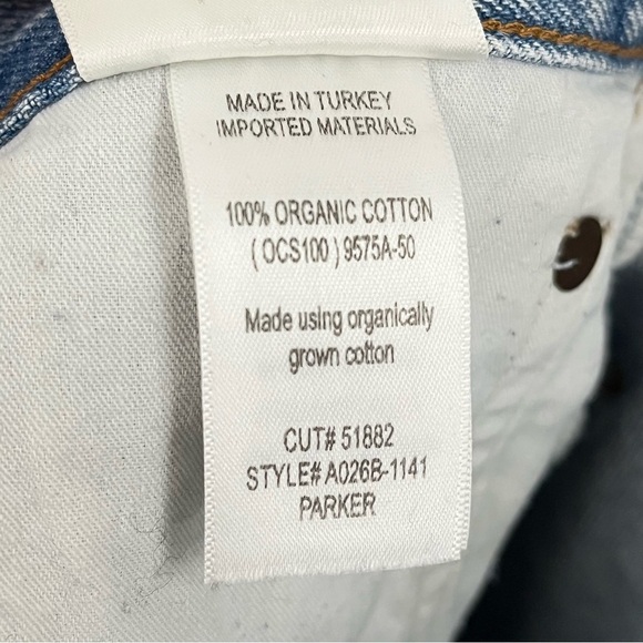 AGOLDE 30 Parker Vintage Loose Fit Cutoff 0765 Shorts Swapmeet denim light wash - Picture 10 of 12